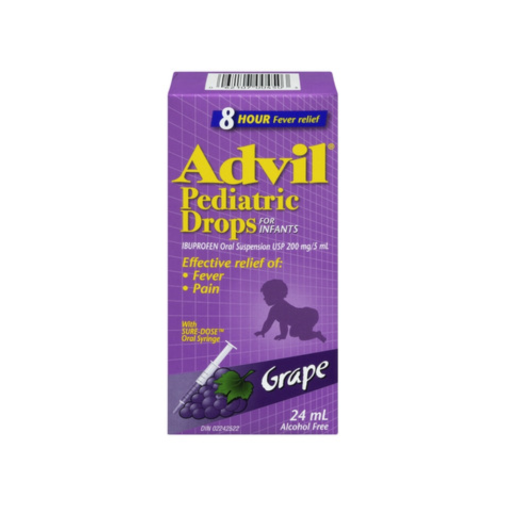 Advil Pediatric Drops For Infants Grape The OC Pharmacy